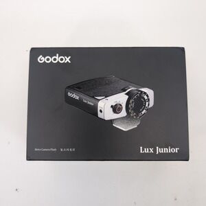 Godox Lux Junior Retro Camera Flash Hot Shoe Boxed Leica Nikon Canon